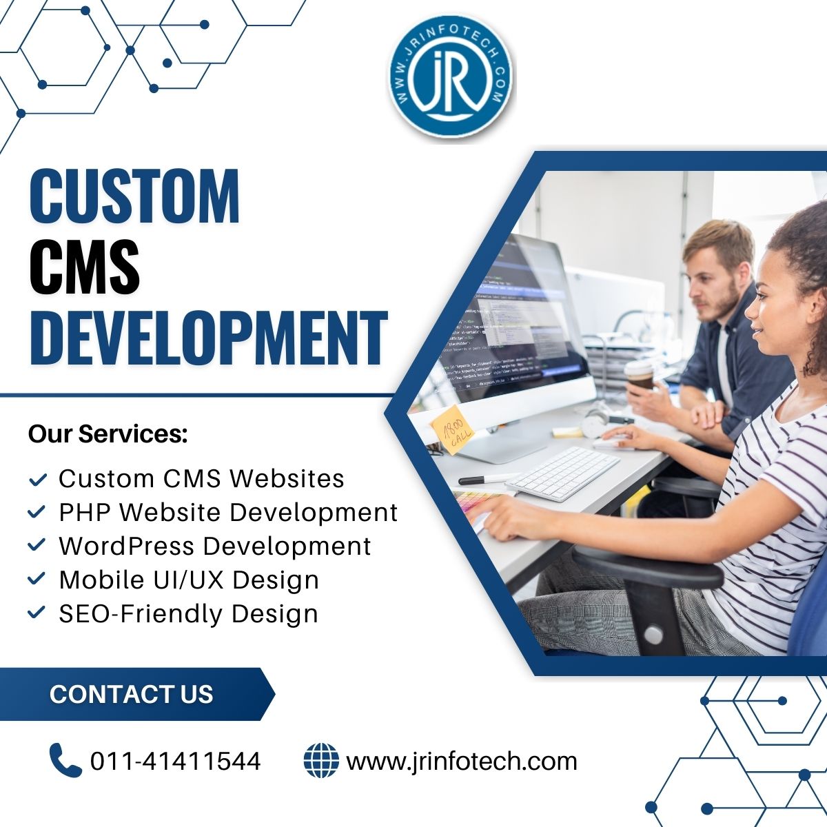 Custom CMS Development in East Delhi